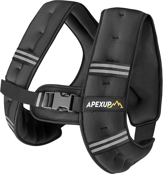 APEXUP Weighted Vest Men Women, Weight Vest for Women Workout Equipment for Strength Training Running