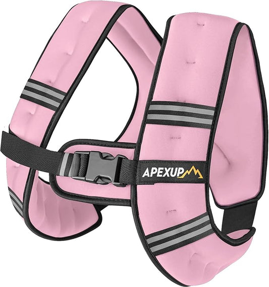 APEXUP Weighted Vest Men Women, Weight Vest for Women Workout Equipment for Strength Training Running