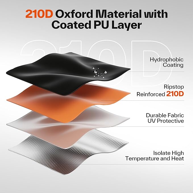 Sportneer Bike Cover: 210D Waterproof Outdoor Oxford Bicycle Covers with Lock Hole & Storage Bag - Rain Sun UV Dust Wind Proof Bike Covers for Mountain Bike, Road Bike, Hybrid Bike, Beach Cruiser Bike