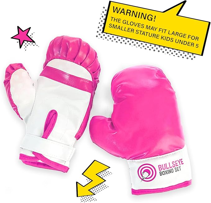 Whoobli Punching Bag for Kids and Toddler Incl Boxing Gloves| 3-10 Years Old Adjustable Kids Punching Bag with Stand| Sports Toy for Boys| Ideal Christmas Birthday Gift for Children