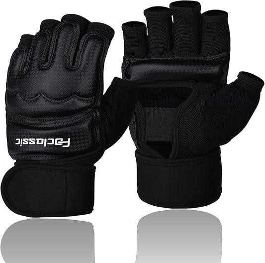Kickboxing Sparring Gloves MMA Gloves Boxing Gloves for Men Women Kids Half Finger Punching Bag Gloves Fighting Gloves for Men Women Boxing Training