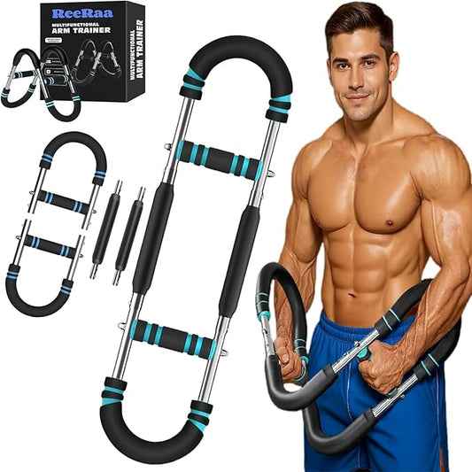 Twister Arm Trainer,Arm Trainer for Men, Adjustable Chest Workout Equipment,Chest Trainer, Shoulder Muscle Training,Wrist & Forearm Strengtheners, Portable Home Fitness Equipment