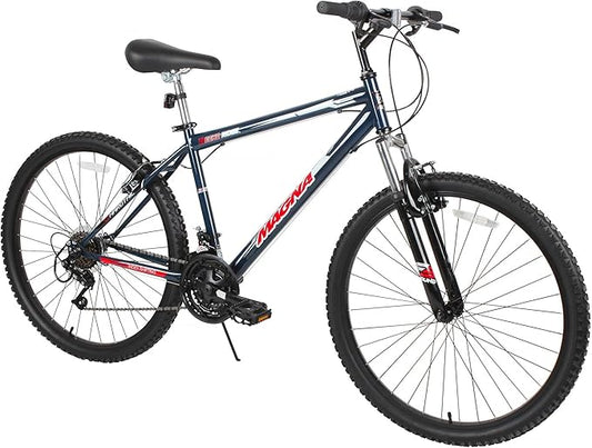 Dynacraft Magna Echo Ridge Mountain Bike – Rugged and Durable Design, Perfect for Teens and Adults Learning to Ride, Sturdy and Easy to Assemble, Ideal for Adventurers