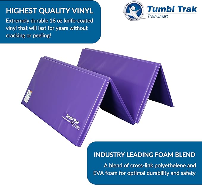 Tumbl Trak Gymnastics Folding Tumbling Panel Mat
