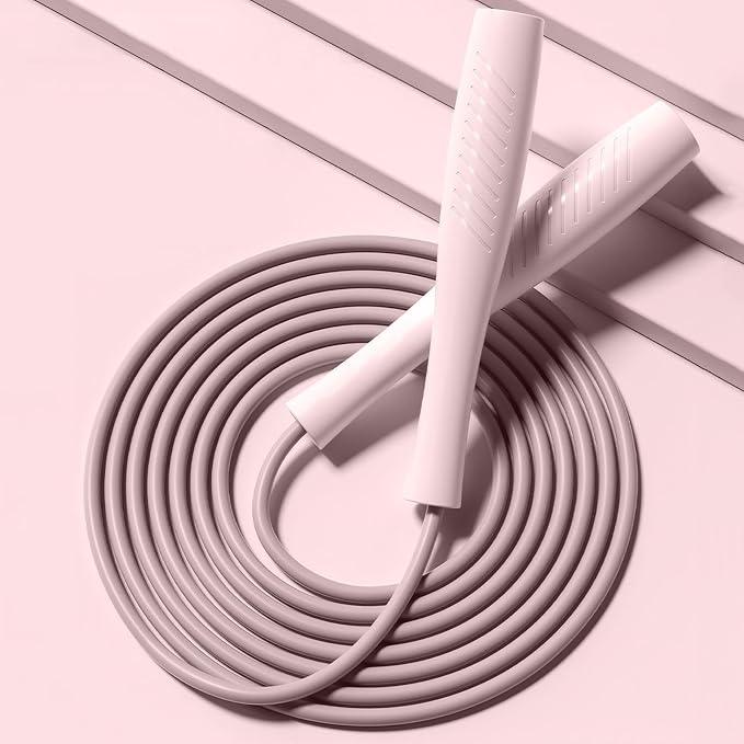 Jump Ropes Kids, Adjustable Children Jump Rope with ABS Handles and PVC Rope for Child Student Toddler