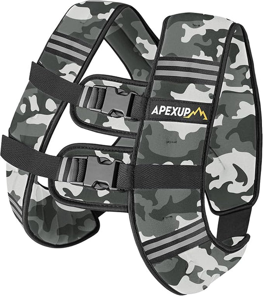 APEXUP Weighted Vest Men Women, Weight Vest for Women Workout Equipment for Strength Training Running