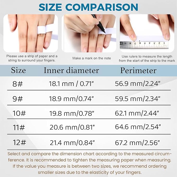 Smart Ring for Women Men Fitness Tracker with Blood Pressure,Heart Rate,Sleep Monitoring,Step Counting,for iPhone and Android,Waterproof smart blood pressure monitor,No Subscription Fees,Gold 11 size