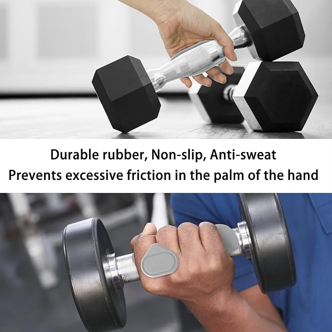 Weight Lifting Grips for Men & Women - Non-Slip Gym Grips with Cooling Towel, Ergonomic Workout Gloves for Weightlifting
