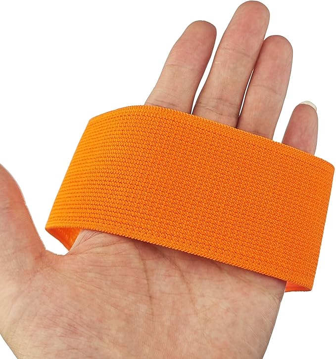 24 Pack 3 Legged Race Bands Colorful Firm Elastic Bands for Kids Adult Outdoor Fun (24)