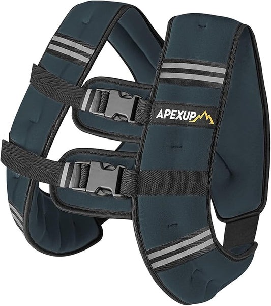 APEXUP Weighted Vest Men Women, Weight Vest for Women Workout Equipment for Strength Training Running