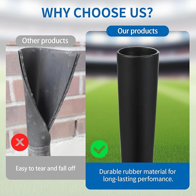 2PCS Replacement Batting Tee Topper Compatible with Tanner,Rubber Cup for Baseball Softball Practice Training,Black