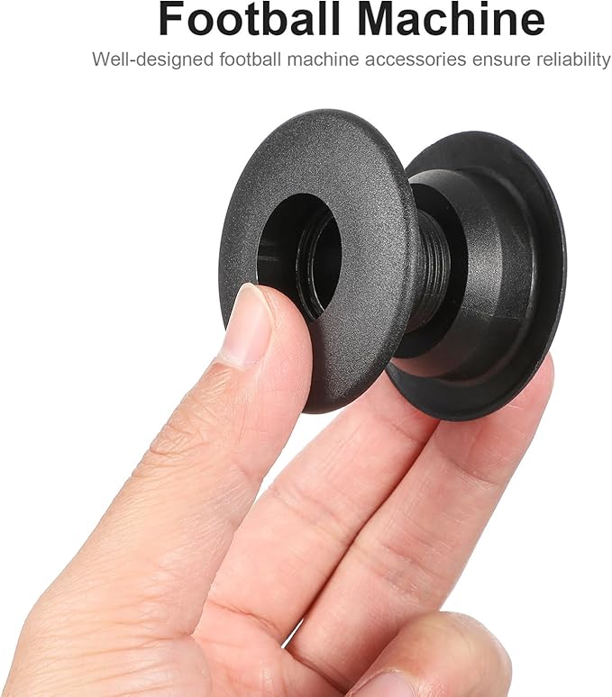 Kisangel 10Pcs Table Foosball Bushings Rods, Football Table Machine Bearings Foosball Bearing Rods Washer Pads for Replacement Parts