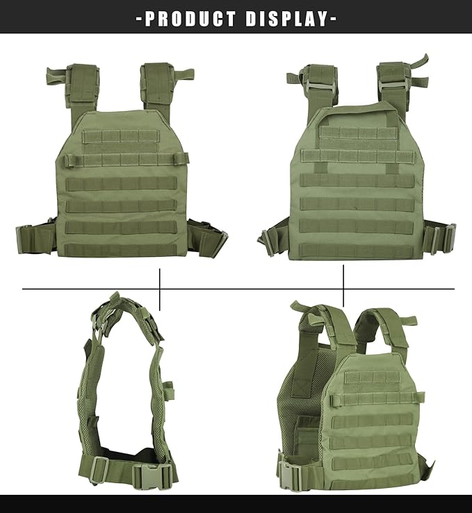 Weighted Vest for Men and Women Weight Vests Adjustable Strength and Endurance Training Fitness Tactical Running
