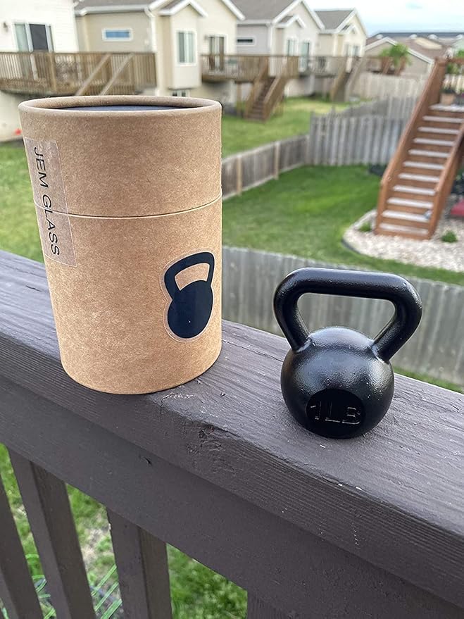 Kettlebell Bottle Opener - Cast Iron with Enamel Coating - Unique and Functional for Gym Buffs and Fitness Enthusiasts