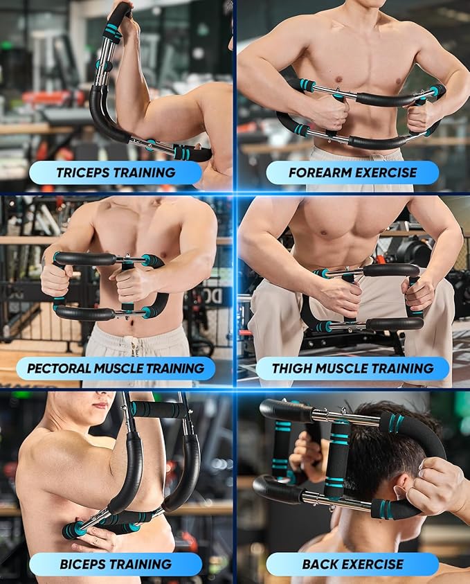 Twister Arm Trainer,PowerTwist Arm Trainer,Home Workout Equipment,Upper Body Strength Training Machine,Detachable Design,Fitness Anywhere