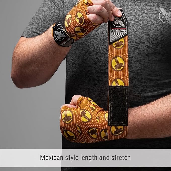 Hayabusa Marvel Hero Elite Mexican Style Boxing Hand Wraps for Men & Women