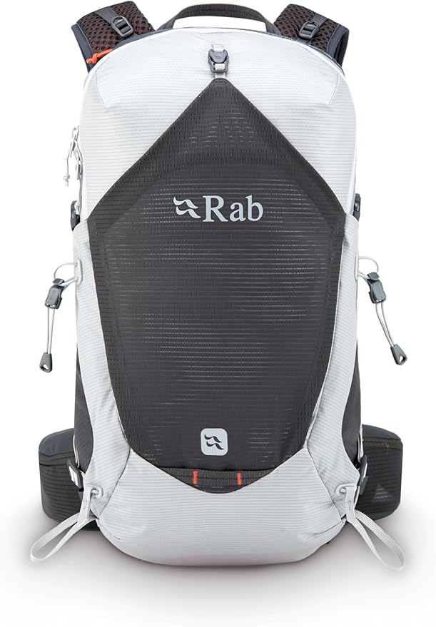 Rab Protium Lightweight Backpack - Comfortable Daypack for Hiking & Trekking - Dark Pewter/Anthracite - 20-Liter (Back Length - Medium/Large)