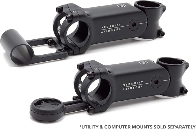 REDSHIFT ShockStop Suspension Stem for Bicycles, Shock-Absorbing Bike Handlebar Stem for Road, Gravel, Hybrid, and E-Bikes