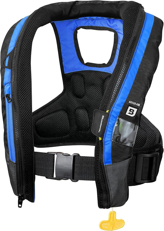 BLUESTORM Arcus 40 Automatic Inflatable PFD Life Jacket for Adults | US Coast Guard (USCG) Approved Life Vest