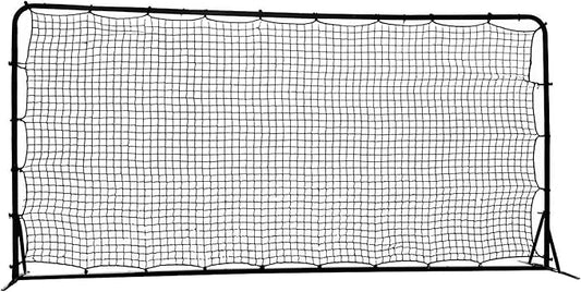 Trigon Sports Soccer Rebounder Net, 6’ x 12’ Bounce Back Net Soccer Goals for Backyard, Easy Setup, Kick Back Trainer for Passing, Ball Control & Volley Practice for Kids, Teens & Adults