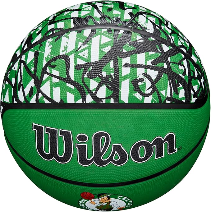 WILSON NBA Team Graffiti Basketballs - Size 7-29.5"