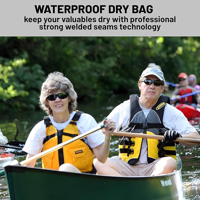 Waterproof Dry Bag,Roll Top Tropical Summer Watercolor Hibiscus Waterproof Backpack 5L/10L/20L Floating and Lightweight Bags for Kayaking, Boating, Swimming and Camping with Waterproof Phone Case
