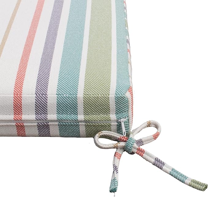 Tommy Bahama Bench Cushion, 50" X 19" X 2.5", Bandeau Pastel