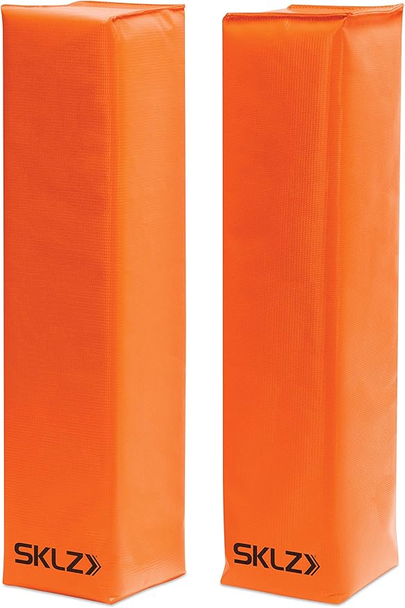 SKLZ Football End Zone Pylons (1 Pair),Orange
