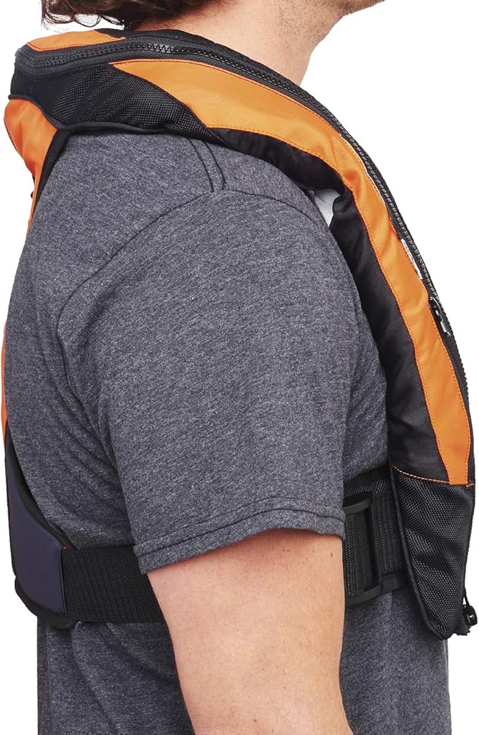 BLUESTORM Arcus 40 Automatic Inflatable PFD Life Jacket for Adults | US Coast Guard (USCG) Approved Life Vest