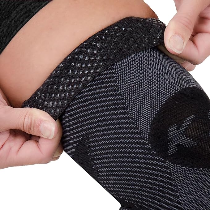 OS1st KS7 Performance Knee Brace with Compression Zone Technology–Stabilizing Knee Sleeve for Pain Relief, Patella Support, Running, Arthritis, Men & Women