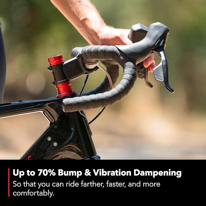 REDSHIFT ShockStop Suspension Stem for Bicycles, Shock-Absorbing Bike Handlebar Stem for Road, Gravel, Hybrid, and E-Bikes
