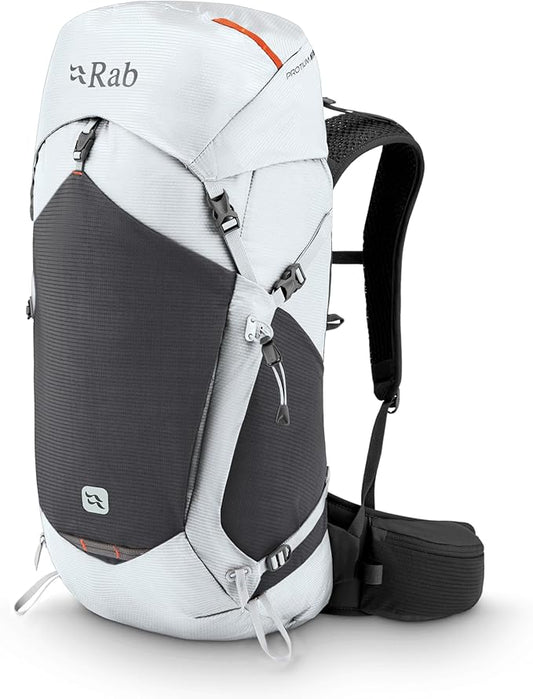 Rab Protium Lightweight Backpack - Comfortable Daypack for Hiking & Trekking - Dark Pewter/Anthracite - 35-Liter (Back Length - Medium/Large)