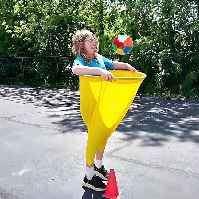 Granny Pants Yard Game, 8/16 Elastic Balls+Pump, Backyard Parties and Field Day，Tailgate & Backyard Lawn Games for BBQ, Camping, Team Building Events