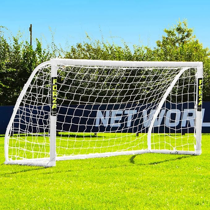 Forza Backyard Soccer Goals [9 Sizes] | Ultra-Durable uPVC Weatherproof Kids Soccer Goals | Quick Assembly – Every Goal Counts!