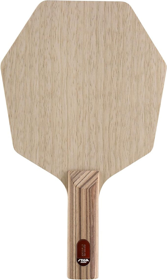 STIGA Pure Table Tennis Wood - Professional Offensive Table Tennis Wood Blade - 7 Layers of Pure Wood for Maximum Control, Precision and Power - Made in Sweden