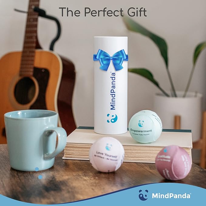Mind & Body Stress Balls for Adults - Triple Density Squeeze Balls for Hand Therapy & Grip Strengthening - Stress & Anxiety Relief - Physical Therapy Support - Soft, Medium, Hard Gel Core