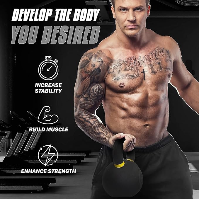 Yes4All Cast Iron Kettlebell