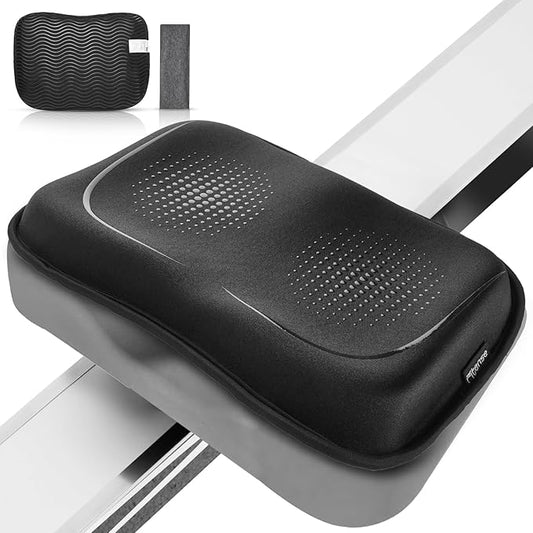 Rowing Machine Seat Cushion for The Concept 2 Rowing Machine with Extra Sports Headband, Memory Foam Row Machine Pad-Compatible with Concept 2 Rower, Recumbent Stationary Bike, Watter Rower