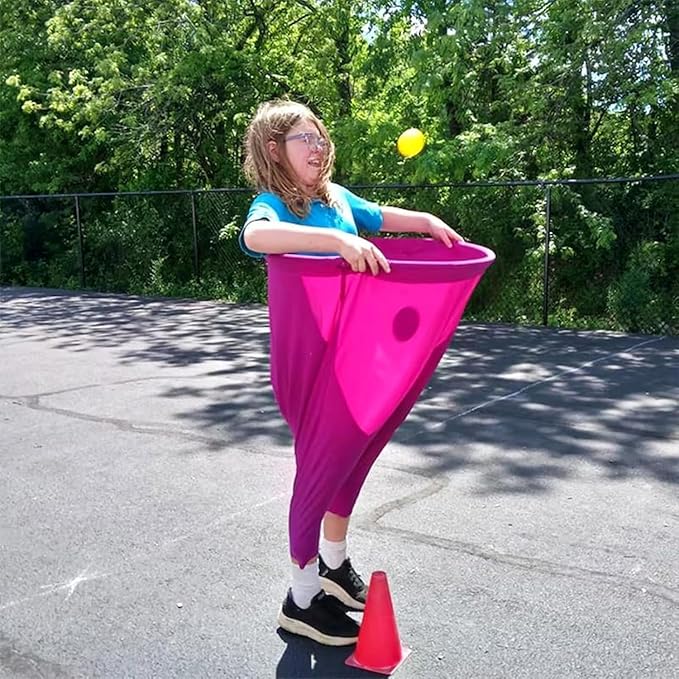 Granny Pants Yard Game Set-Granny Pants Party Rush! Granny Pants Outdoor Game with Bouncy Balls Air Pumps,The Ultimate Backyard Party Games! Team Relay Family Reunion Field Games Set