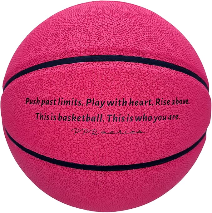 Custom Personalized Basketball – Official Size 7/6 | Leather Indoor/Outdoor Basketball Ball with Name | Idea Gifts