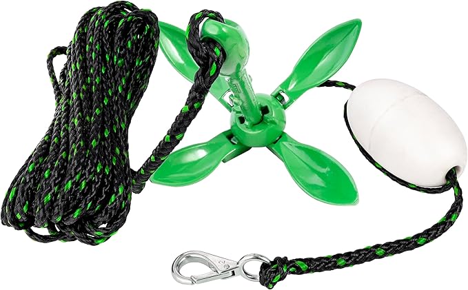 Young Marine Grapnel Anchor Kit for Small Boats, Kayaks, PWC, Jet Ski, Paddle Boards, etc. - 3.5 lbs
