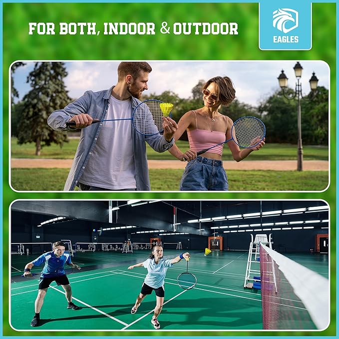 Badminton Birdies - Nylon Bedminton Shuttlecocks for Softball/Baseball Batting Training - Highly Stable & Durable Shuttle Balls for Indoor and Outdoor Matches