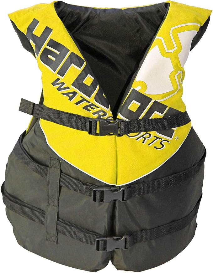 2 Pack Hardcore Coast Guard Type III PFD for Adults; Life Jacket Paddle Vest for Adults; Life Vest Flotation Device; Jet ski, Wakeboard, Kayak; Extra Life Jacket for Pontoon Boat
