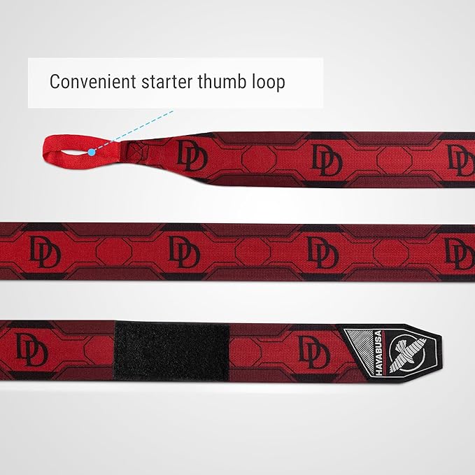 Hayabusa Marvel Hero Elite Mexican Style Boxing Hand Wraps for Men & Women