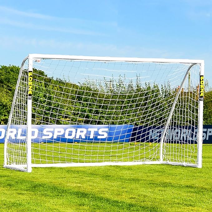 Forza Backyard Soccer Goals [9 Sizes] | Ultra-Durable uPVC Weatherproof Kids Soccer Goals | Quick Assembly – Every Goal Counts!