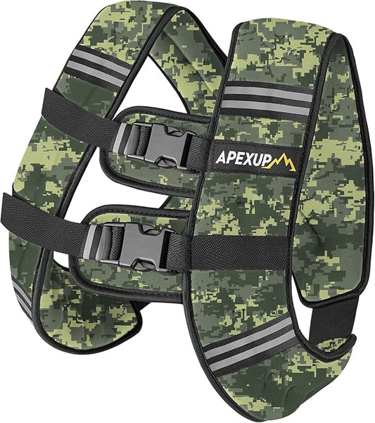 APEXUP Weighted Vest Men Women, Weight Vest for Women Workout Equipment for Strength Training Running