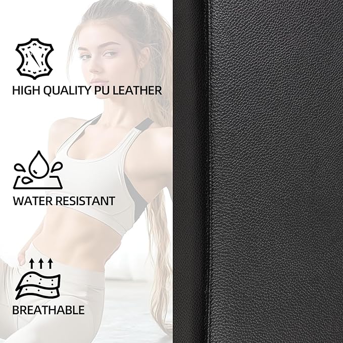 FAHKNS Portable Pilates Reformer Sitting Box, Non-Slip Pilates Sit Boxs for Home Workout, Pilates Exercise Accessories for Pilates Refomer/Board, Posture Correction