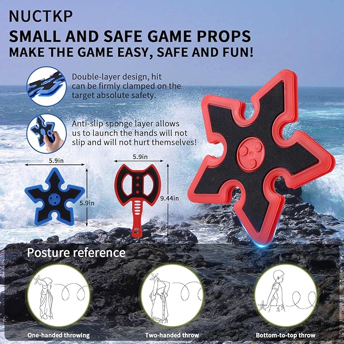 Throwing Axe Game Axe Throwing Target for Outdoor Play for All Family Members