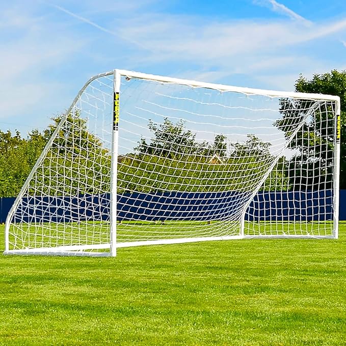 Forza Backyard Soccer Goals [9 Sizes] | Ultra-Durable uPVC Weatherproof Kids Soccer Goals | Quick Assembly – Every Goal Counts!