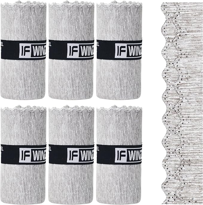 6 Pack Microfiber Gym Towels for Working Out，Fast Drying Workout Accessories Sweat Towels for Gym Gear for Men & Women,Sports Exercise Fitness Gear Tennis for Body Hot Yoga